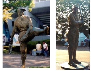 沢村栄治とベーブルース 駿河区