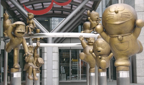 ドラえもんと仲間 高岡市